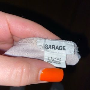 tank sparkly halter top